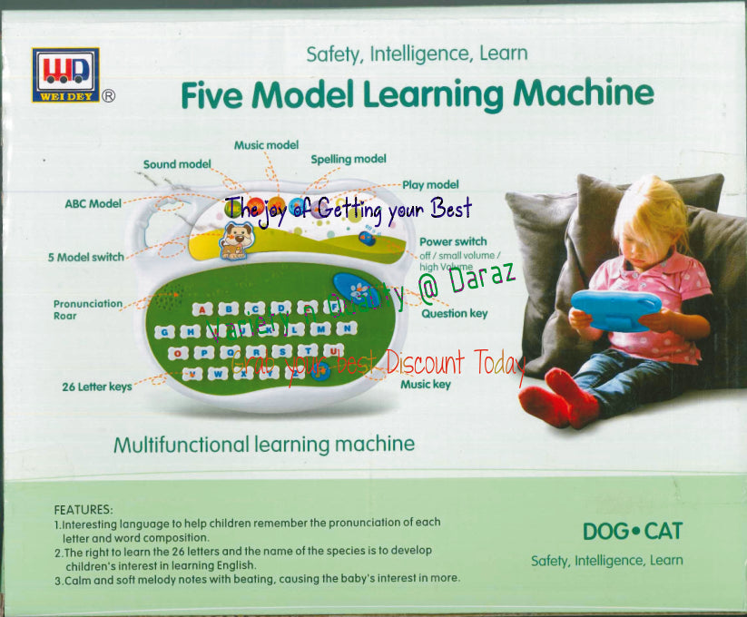 Learning Toys - Study Book Intellectual Learning English E-Book for Kids