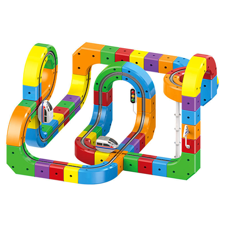 Magnetic Suspension Train Track Building Blocks Set