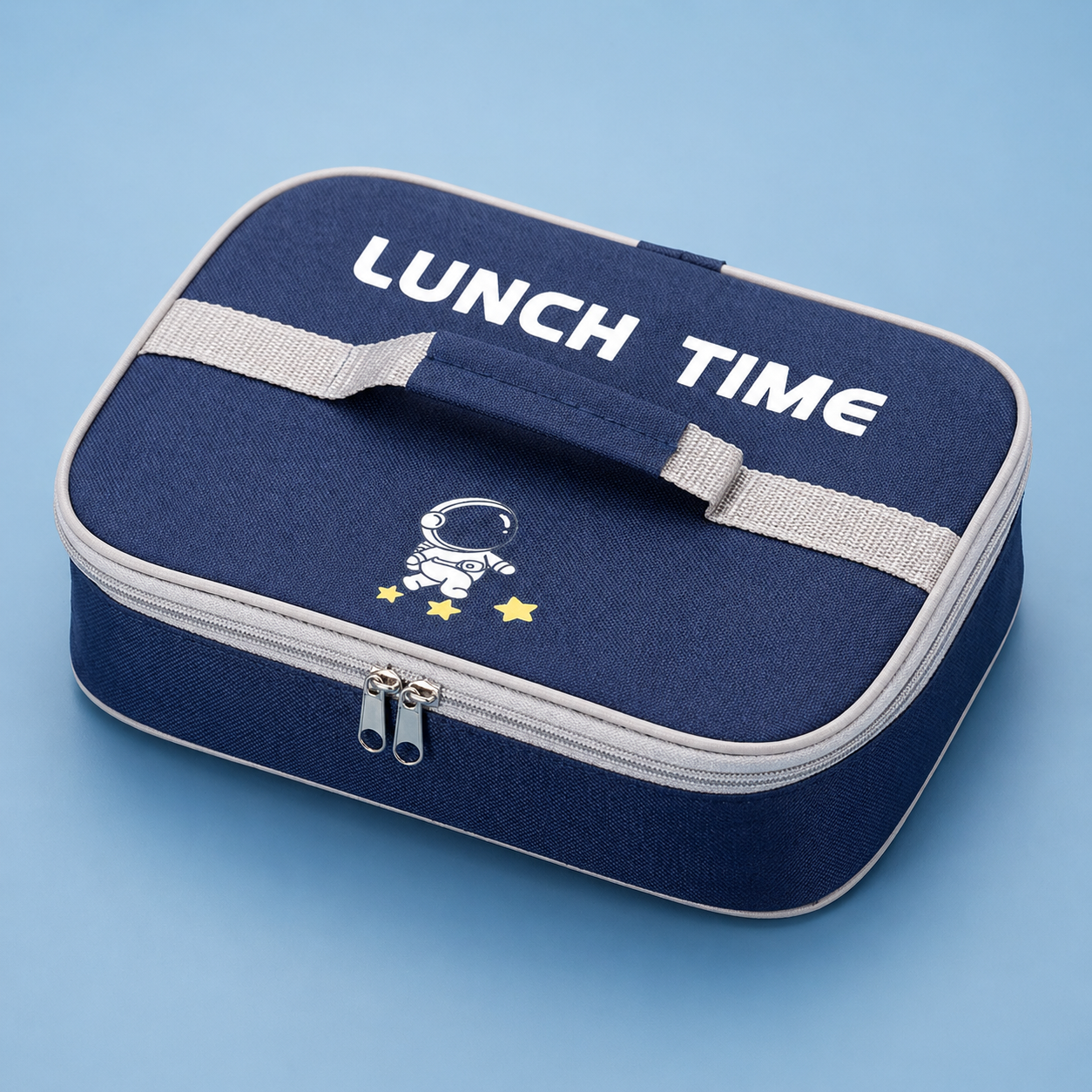 Cute Astronaut Theme Lunch Bag High-Quality Insulated Thermal Food Box