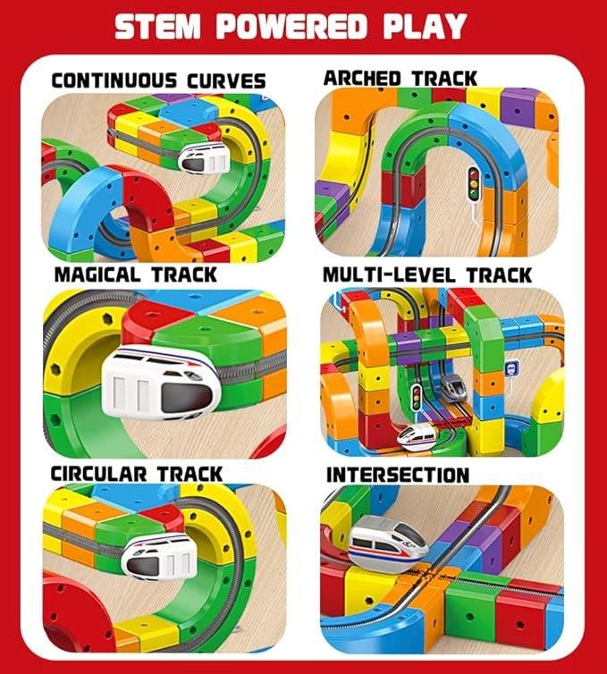 Magnetic Suspension Train Track Building Blocks Set