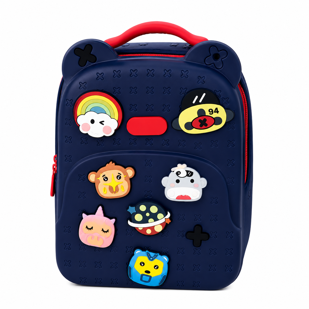 3D Cartoon EVA Kids School Backpack with DIY Charms